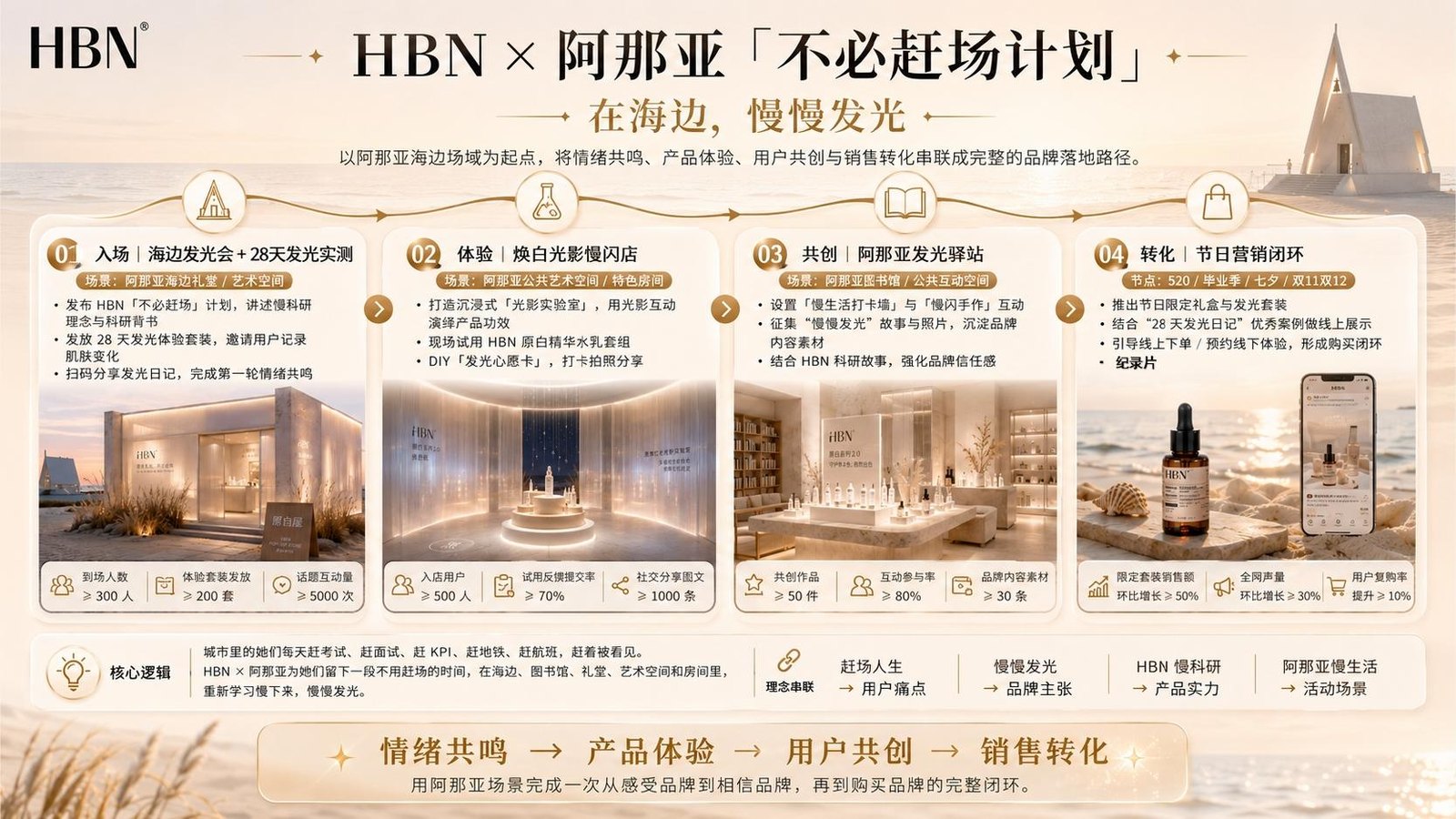 HBN 阿那亚不必赶场计划