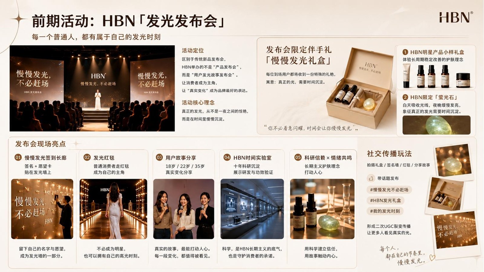 发光发布会